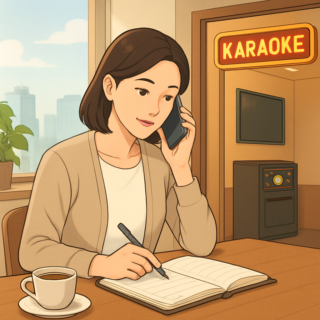 잠실 가라오케 예약 방법 이미지