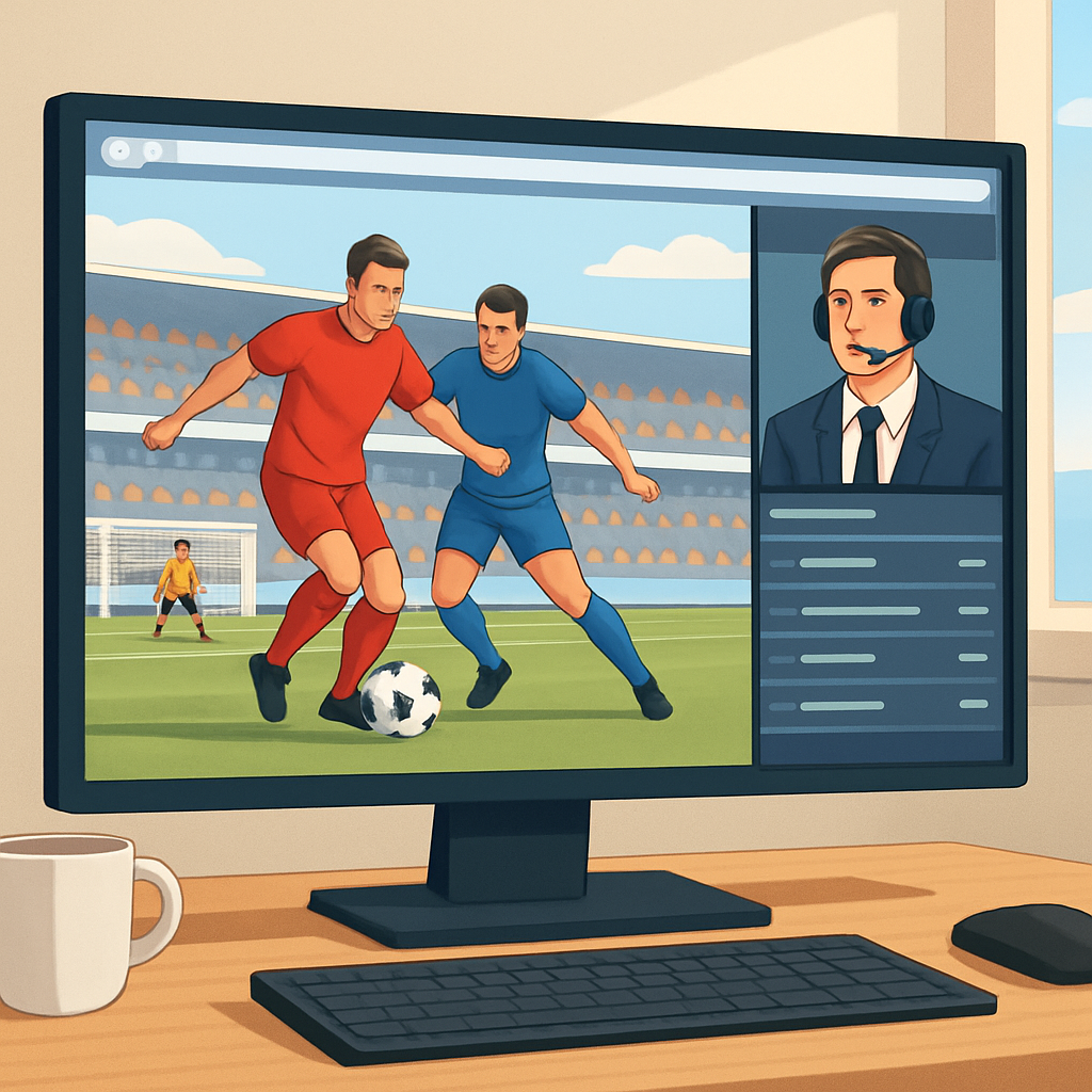 스포츠 중계 사이트 이미지