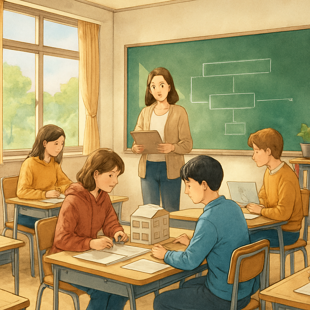 프로젝트 기반 학습이 가능한 대안학교 안내 이미지