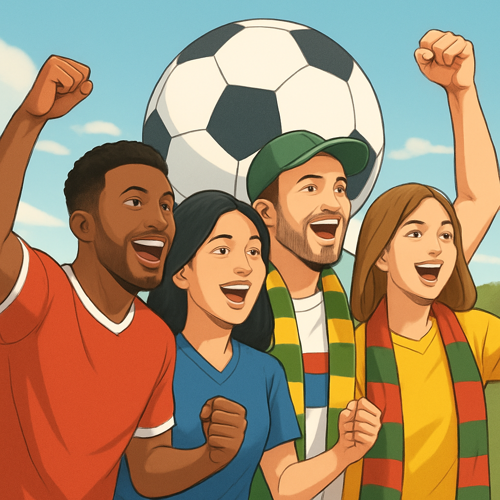 축구 팬 커뮤니티 이미지