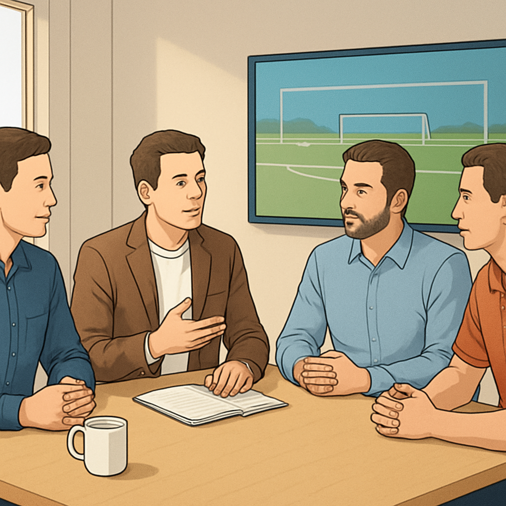 축구 토론 포럼 이미지