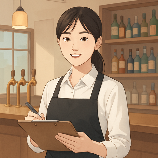 바/주점 직원 채용 이미지