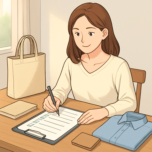 초보자가 룸알바 지원시 준비물 체크리스트 이미지