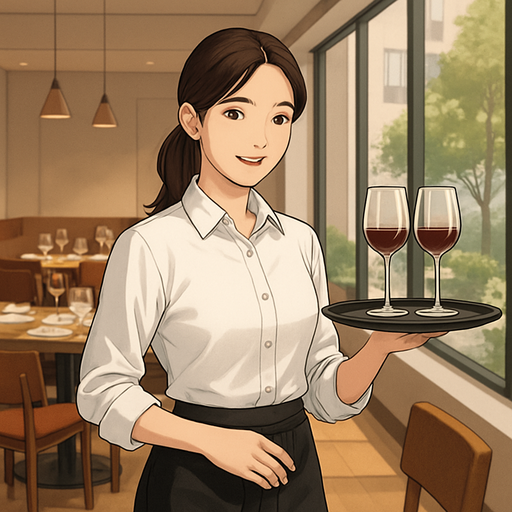 클럽 홀서빙 직원 채용 정보 이미지