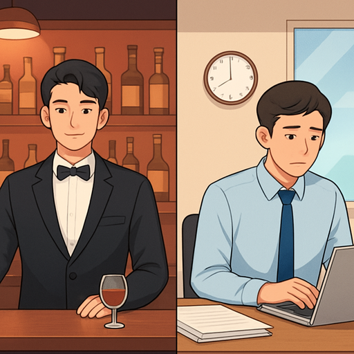 호스트바 알바 근무 조건 비교 이미지