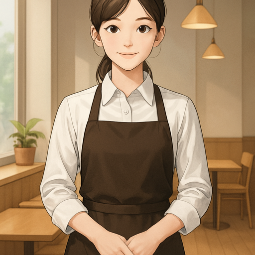 웨이팅걸 아르바이트 이미지