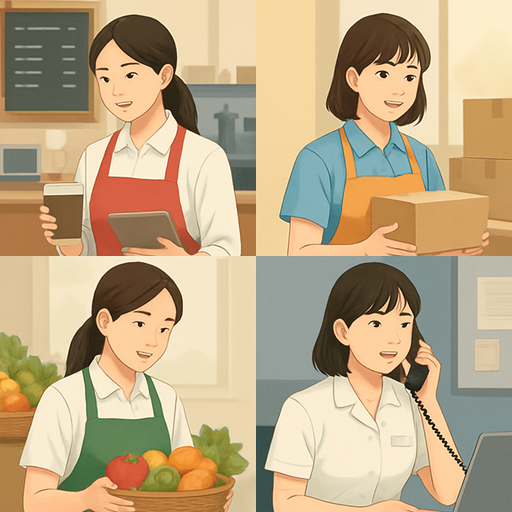 초보자도 쉽게 시작하는 여성 알바 종류 이미지