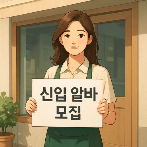주말에 가능한 여성 신입 알바 채용 공고 이미지